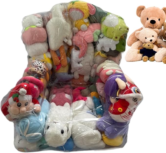 Storage Bean Bag Waterproof Clear Toy Storage Bag with Zipper | Organizer for Floor Bed Dorm Kids Corner Sofa Bedroom Couch Room - Image 6