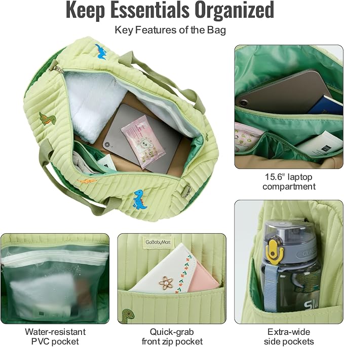 Women’s Travel Duffel Bag – Large Weekender & Overnight Travel Bag with Wet Pocket, Carry-On Friendly, Ideal as Hospital or Maternity Bag for Labor and Delivery - Image 6