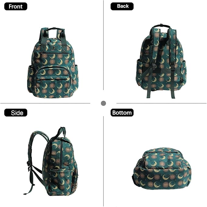 Diaper Bag Backpack Corduroy Multifunction Baby Fashion Travel Pack office Laptop Bag - Image 7