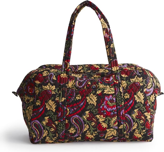 Vera Bradley Women's Miramar Weekender Travel Bag - Premium Cotton - Image 8