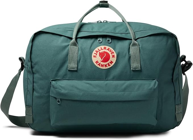 Fjallraven Kanken Weekender Bag, Large Travel Tote and Duffel for Overnight and Everyday Carry, Frost Green by Unknown