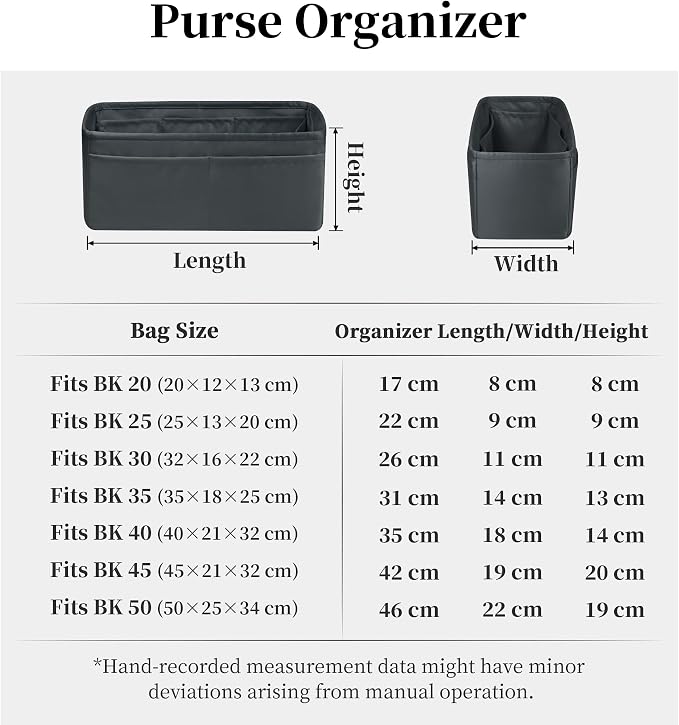 Satin Purse Organizer for Birkin 25, Grismeyer | Retourne Style, Tailored Fit, Multiple Pockets, Lightweight Satin, Ideal for Travel, Shopping, and Daily Use - Image 9