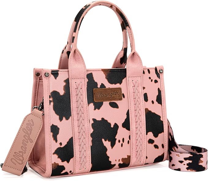 Montana West × Wrangler Tote Bag for Women Western Cow Print Purse Designer Top Handle Handbags by THEOFFICIALMONTANAWEST