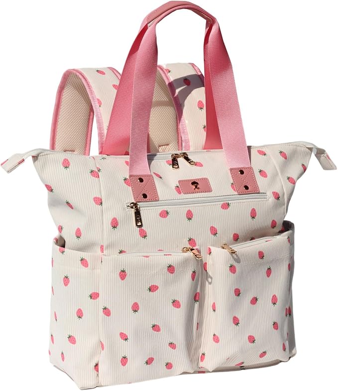 Diaper Tote Bag Totepack Backpack 2 in 1 for Women Multifunctional Large Capacity with Insulated Pockets Travel | Multifunctional by ESVAN