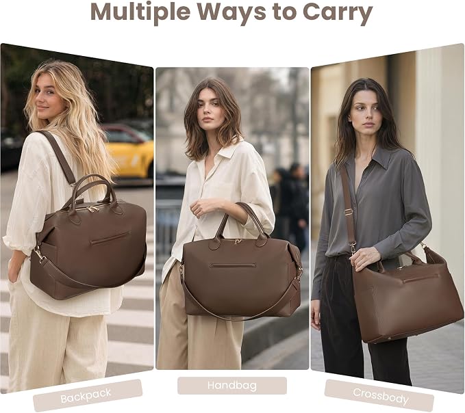 Diaper Bag Tote Convertible Vegan Leather Diaper Tote Backpack Diaper Mommy Bags Hospital Bag Work Totes - Image 3