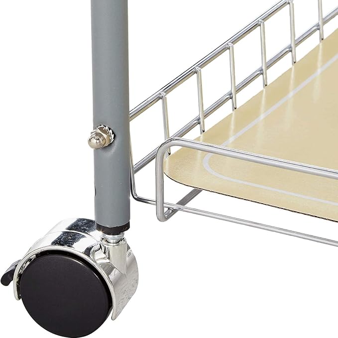 Safco 12 Compartment Tubular Steel Wire Mobile Roll File |100lbs Total Load Capacity | Easy Visibility & Access | Storage Home, Office & Classroom - Image 4