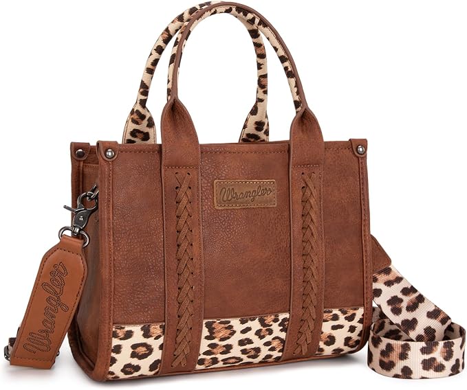 Montana West × Wrangler Tote Bag for Women Western Cow Print Purse Designer Top Handle Handbags by THEOFFICIALMONTANAWEST