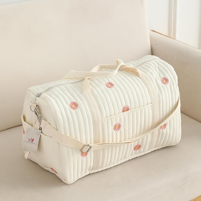 Women’s Travel Duffel Bag – Large Weekender & Overnight Travel Bag with Wet Pocket, Carry-On Friendly, Ideal as Hospital or Maternity Bag for Labor and Delivery - Image 5
