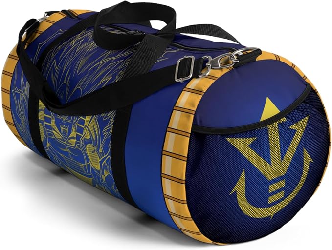 Anime Gym Bag for Women Men - Large Capacity Waterproof Workout Fitness Travel Sports Bags Fashion Street Camping Expandable Carry On Duffle Bag For Couple (Blue Vgta) PTY - Image 3