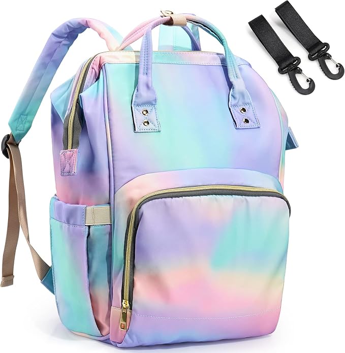 Diaper Bag Backpack for Mom & Dad, Multifunction Waterproof Baby Changing Bags, Large Nappy Bag Backpack by LIMHOO