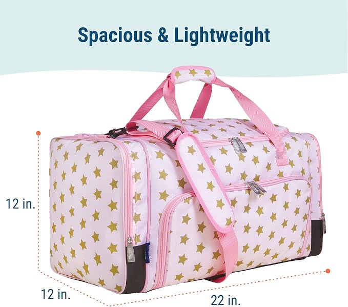 Wildkin Kids Weekender Duffel Bag – Carry-On Size for School, Travel, & Sleepovers - Image 3