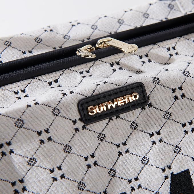 SUNVENO Mommy Bag, Large Hospital Bag with Changing Pad, Organizer Pouches & Luggage Sleeve for Travel & Diaper Essentials - Image 10