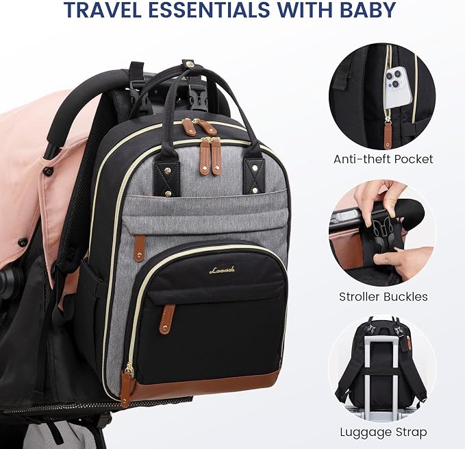 LOVEVOOK large capacity diaper backpack - Image 4