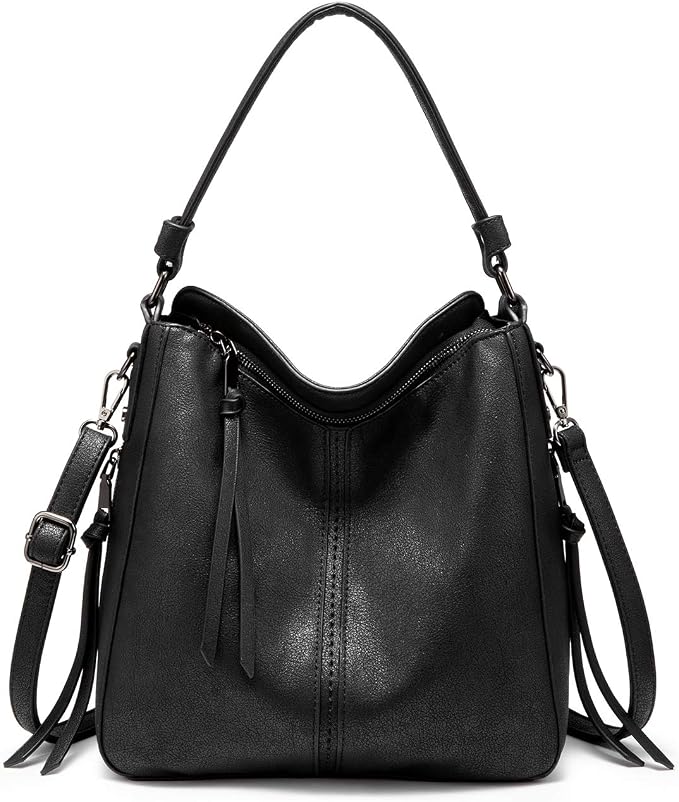 Hobo Crossbody Bag for Women, Designer Shoulder Purse Handbags by Realer
