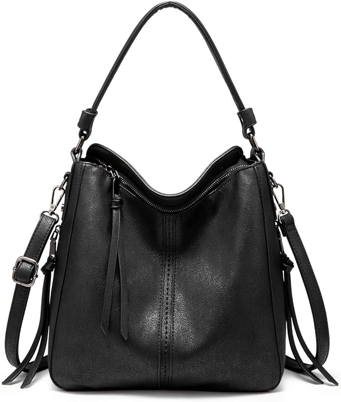 Hobo Crossbody Bag for Women, Designer Shoulder Purse Handbags by Realer