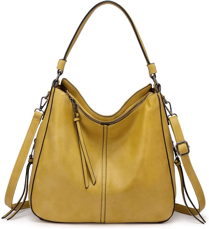 Hobo Crossbody Bag for Women, Designer Shoulder Purse Handbags by Realer