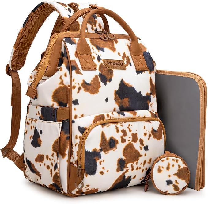 Montana West Wrangler Diaper Bag Backpack Aztec Callie Bag Travel Backpack Purses Western Multi-Function Baby Bags for Mom by THEOFFICIALMONTANAWEST