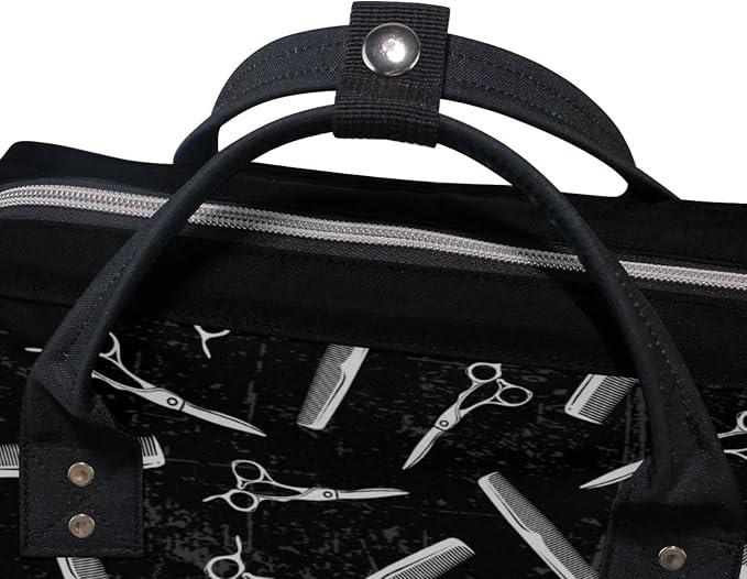 Diaper Bag Backpack, Waterproof, Large Capacity, Multi-function Travel Backpack, Hair Stylist Bag - Image 7