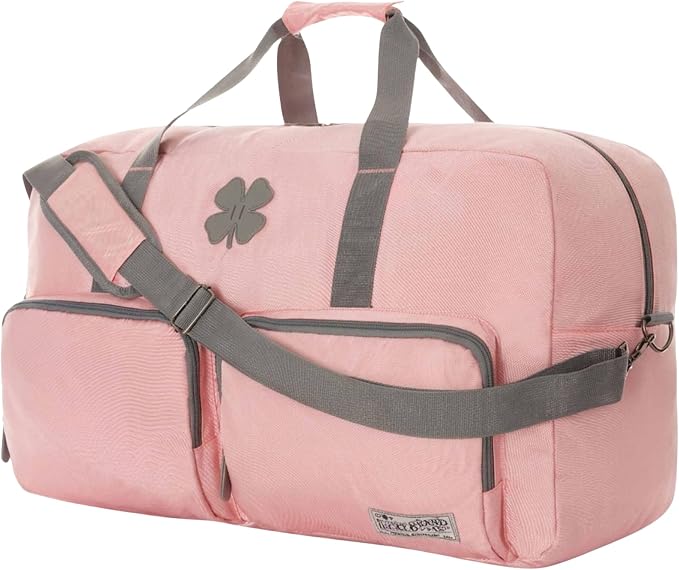 Lucky Brand Large Duffle Bag for Travel, Foldable Weekender Duffel bag | Travel Overnight Duffel bag, Adjustable Shoulder Strap, Front Zip Pockets, Spacious Capacity, Unisex Lightweight Travel Bag by LuckyBrand