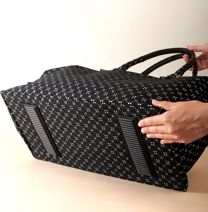 SUNVENO Mommy Bag, Large Hospital Bag with Changing Pad, Organizer Pouches & Luggage Sleeve for Travel & Diaper Essentials - Image 4