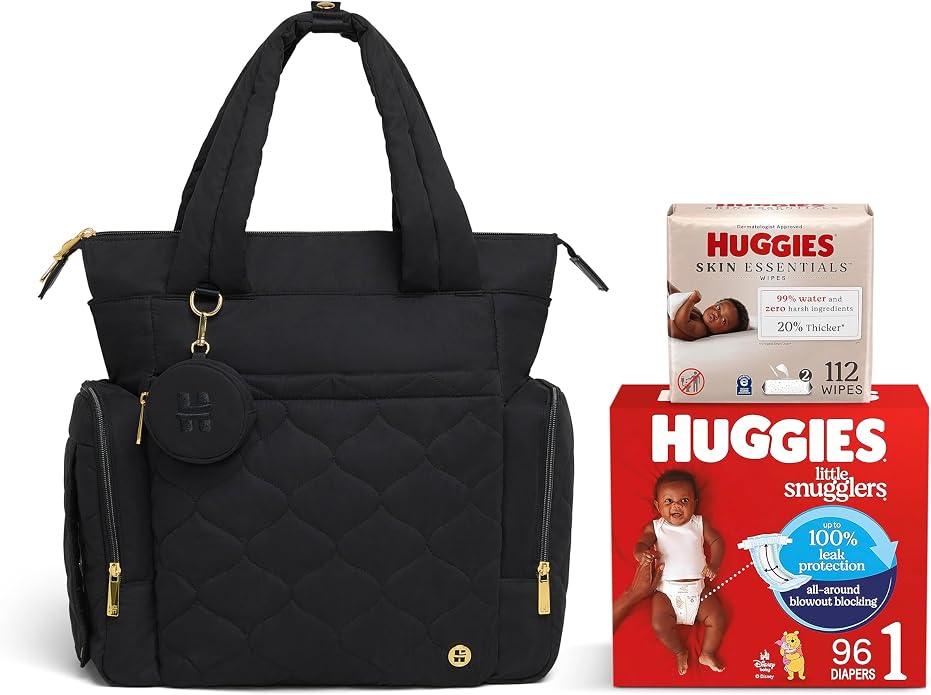 HUGGIES unisex-adult Cozy Hugpack Tote Diaper Bag by Huggies%C2%AE