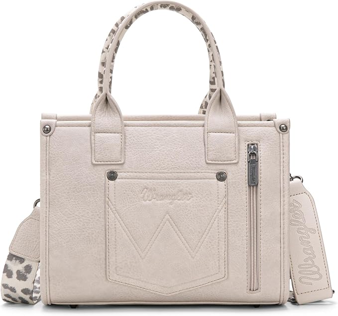Montana West × Wrangler Tote Bag for Women Western Cow Print Purse Designer Top Handle Handbags - Image 5