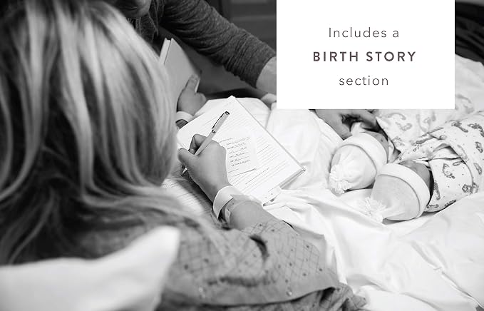 A Complete Childhood History: From Pregnancy to 18 Years Old (Powdered Lilac, Purple, Leatherette) | Baby Book and Pregnancy Journal | Baby Memory Book - Image 8