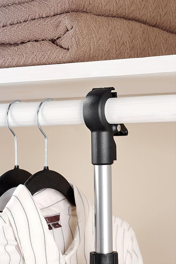 Whitmor 6 Shelf Closet System - Adjustable Closet Maximizer - Image 4