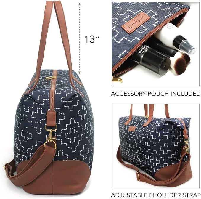 Luna Women's Weekender Bag and Travel Duffel, Large 37 Liter Capacity - Image 4