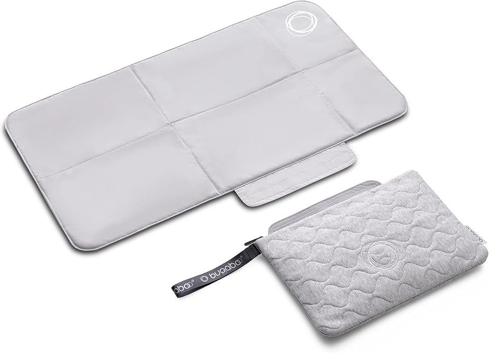 Bugaboo Changing Clutch with Removable Changing Mat – Compact Diaper Organizer & Travel Changing Station – Water‑Repellent, Machine‑Washable Fabric – Universal Fit - Image 3