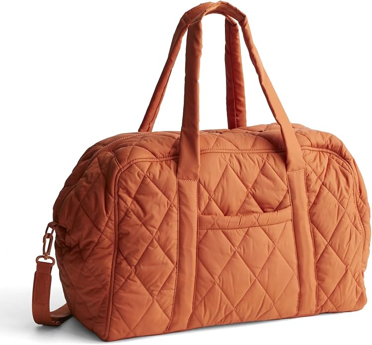 Vera Bradley Featherweight Large Miramar Weekender Travel Bag, Swirling Poppies by VeraBradley