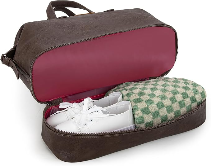 Wrangler Travel Duffel Bag Carry On Overnight Bag with Shoe Compartment Weekender Bag for Women WG253-5110CF - Image 5