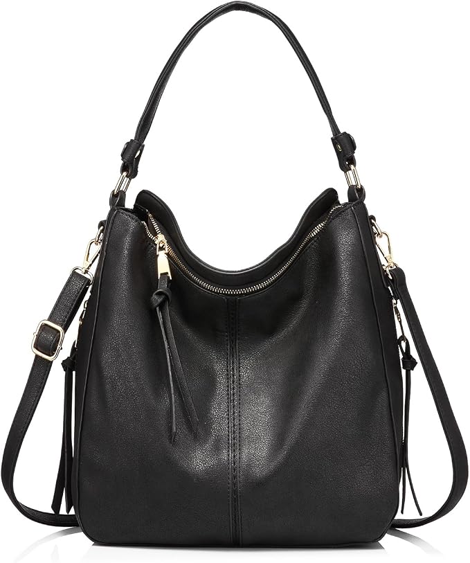 Hobo Crossbody Bag for Women, Designer Shoulder Purse Handbags by Realer