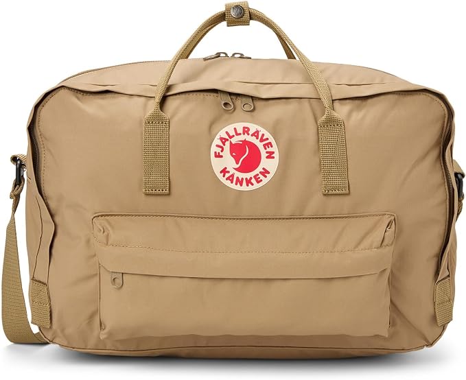 Fjallraven Kanken Weekender Bag, Large Travel Tote and Duffel for Overnight and Everyday Carry, Clay, One Size by Unknown