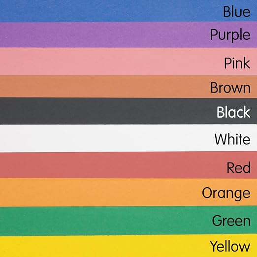 Colorations 12" x 18" Mediumweight Construction Paper Assorted Colors | 300 Sheets, Bulk Pack Art Paper, Arts & Crafts, School Supplies, Drawing, Coloring, Painting, 3D Art - Image 4