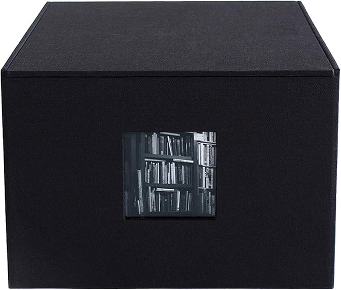 Kolo Havana Archival Photo Storage Box, Medium, Black by KOLO