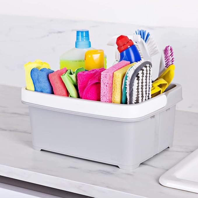 Minky Storage Caddy, Grey, One Size - Image 6