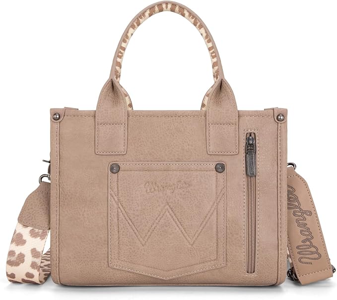 Montana West × Wrangler Tote Bag for Women Western Cow Print Purse Designer Top Handle Handbags - Image 5