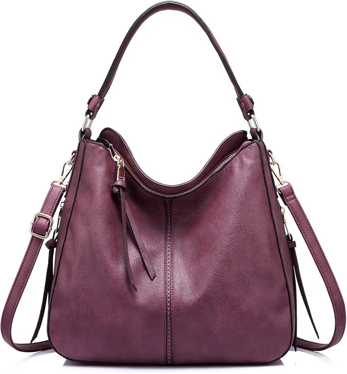 Hobo Crossbody Bag for Women, Designer Shoulder Purse Handbags by Realer