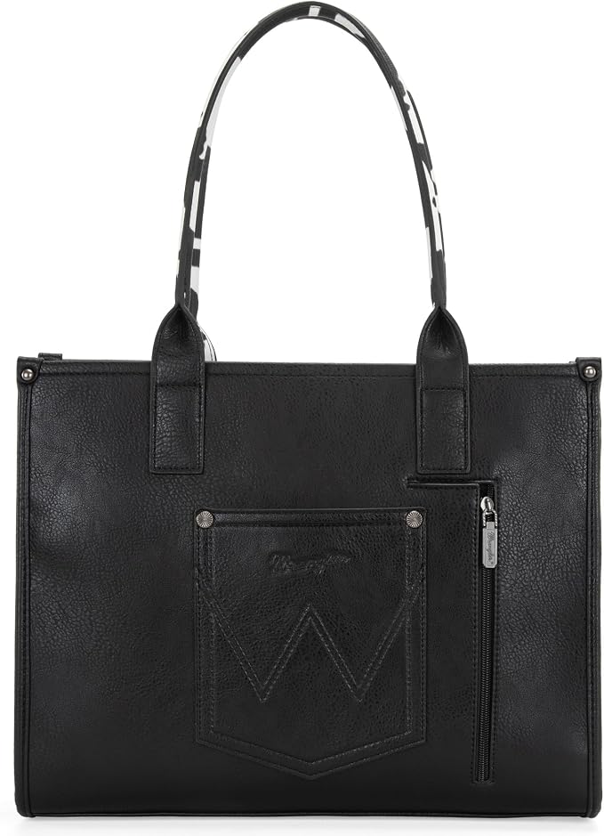 Montana West × Wrangler Tote Bag for Women Western Cow Print Purse Designer Top Handle Handbags - Image 6