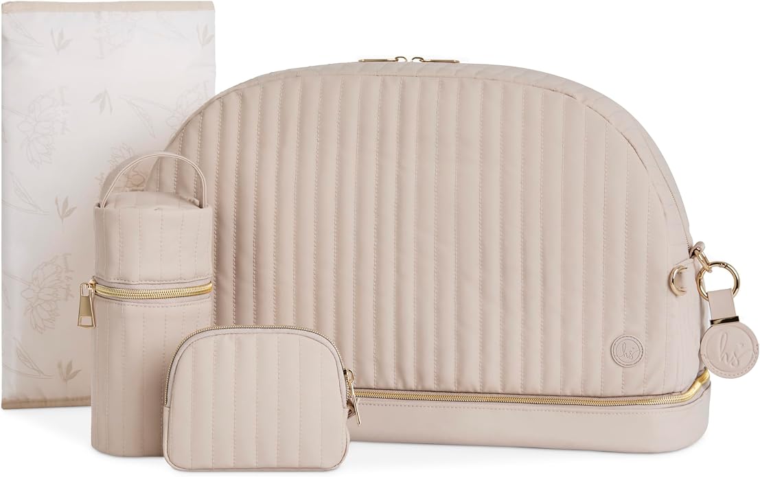Hannah&Sophia Unisex Kids Hannah & Sophia Weekender 5pc Diaper Bag Set by HannahSophia