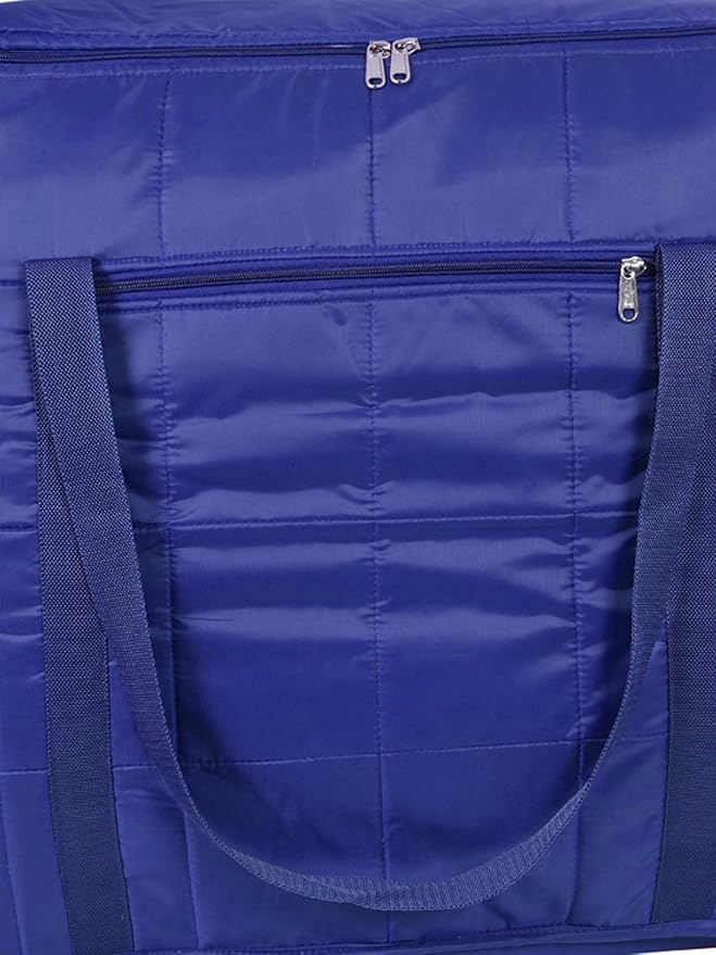AI ANKIT INTERNATIONAL® Multi-Purpose Storage Bag Light Weighted|Moisture Proof Parachute Jumbo Storage Bag for Clothes & Bedding Storage(BLUE, 73x54x30 Cm) - Image 6