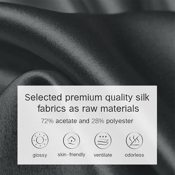 Fits for Brikin Bag Insert Organizer For Hermes(25 S,Gris Meyer) | Premium Silk Material,Smooth Touch,Lightweight,zipper,protect from scratches & stains,multiple pockets,keychain,waterproof - Image 3