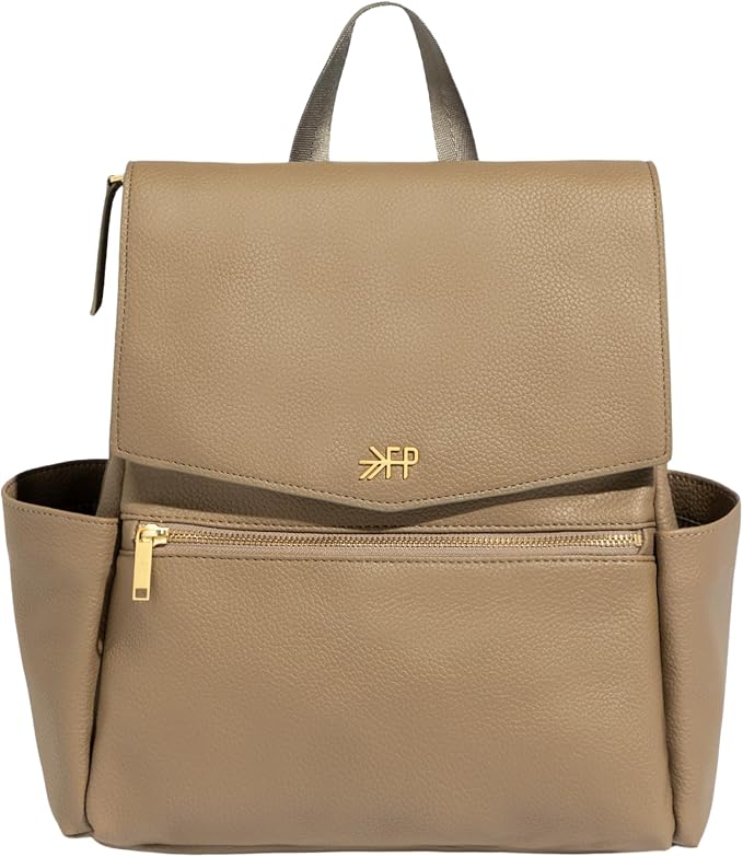 Freshly Picked Mini Diaper Bag II Backpack – Premium Vegan Leather Small Baby Bag without Changing Pad, Compact, Lightweight & Stylish for Moms On-the-Go, Aspen by Unknown