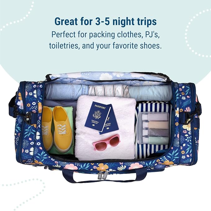Wildkin Kids Weekender Duffel Bag – Carry-On Size for School, Travel, & Sleepovers - Image 6