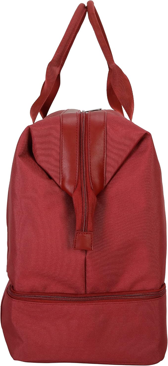 Jessica Simpson Countryside Weekender Duffel 100% Polyester Drop Bottom Bag - Image 2