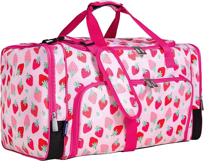 Wildkin Kids Weekender Duffel Bag – Carry-On Size for School, Travel, & Sleepovers by Wildkin