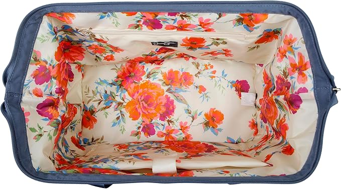 Jessica Simpson Countryside Weekender Duffel 100% Polyester Drop Bottom Bag - Image 4