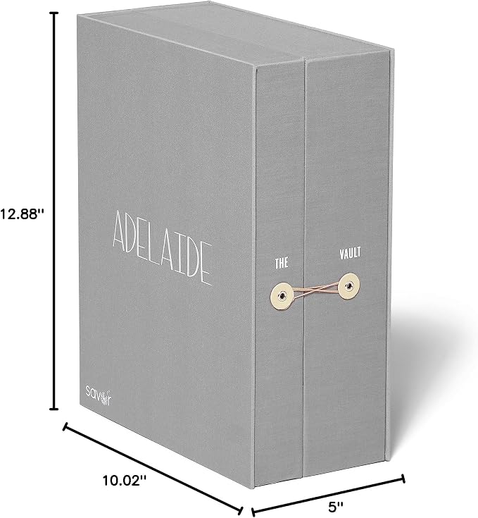 Personalizable Life Essentials & Graduate Keepsake Organizer | Keep High School and College Graduation Memorabilia Organized and Safe in One Convenient Home with this Gift for Students and Grads - Image 7