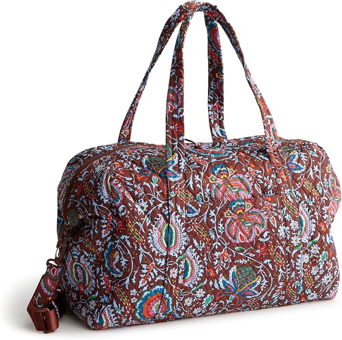 Vera Bradley Women's Miramar Weekender Travel Bag - Premium Cotton by VeraBradley